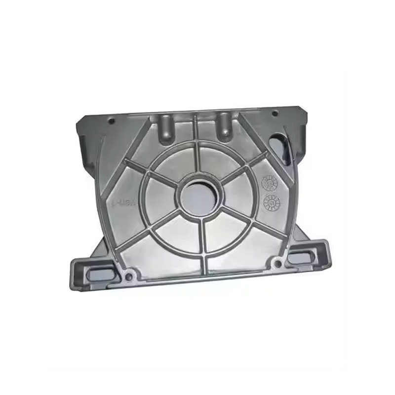 Adaptador de montaje de bomba de combustible de piezas de automóvil de fundición a presión de aluminio mecanizado de precisión resistente a la corrosión ASTM con recubrimiento en polvo